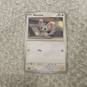 POKEMON TCG Card Minccino Journey Together 125/159